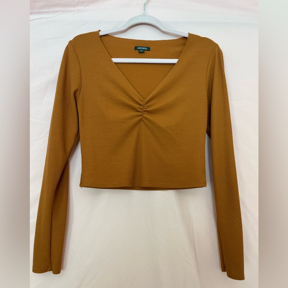 Burnt Orange Long Sleeve Shirt